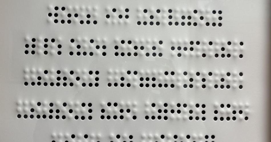 Blindenschrift