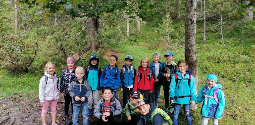 Wandertag Klassenfoto
